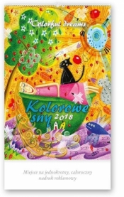 Kalendarz reklamowy 2018 - Kolorowe sny RW13