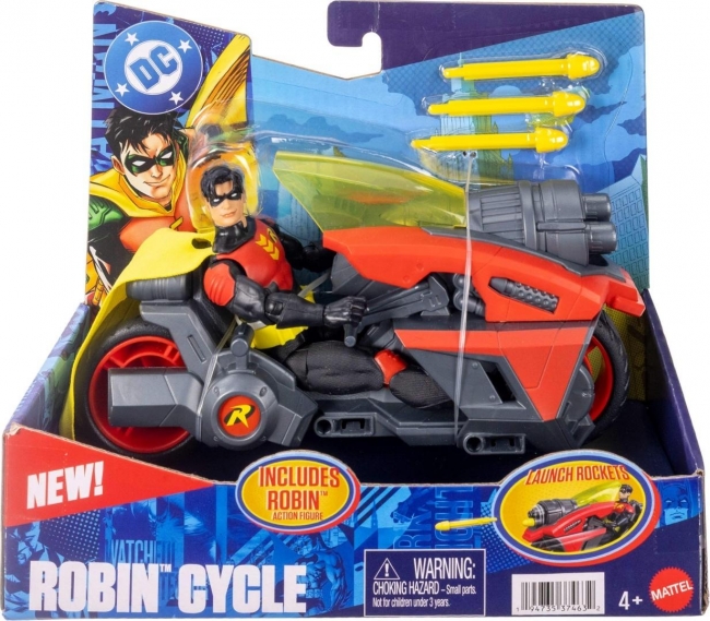 Figurka Robin + motocykl