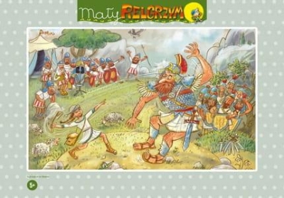 Puzzle 15 Mały Pielgrzym - Dawid i Goliat