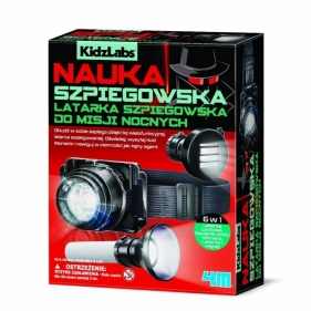 Kidzlabs Latarka szpiegowska do misji nocnych