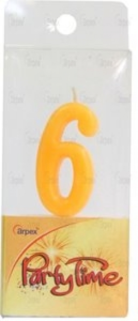 Świeczki ozdobne NA SZPILCE (DS5373-6)