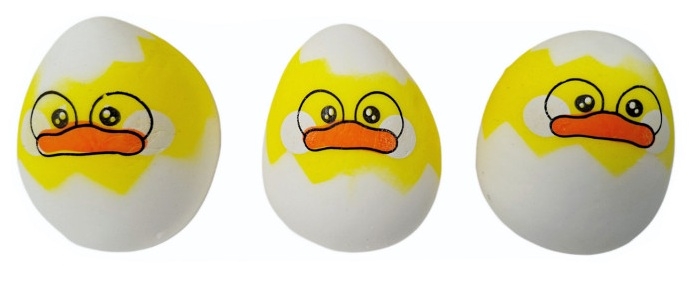 Gniotek jajko, 3 szt.