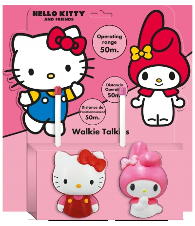 Walkie Talkie 3D Hello Kitty HK50152
