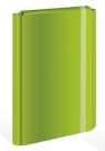 Teczka z gumką A4, twarda oprawa - zielona (404480)
