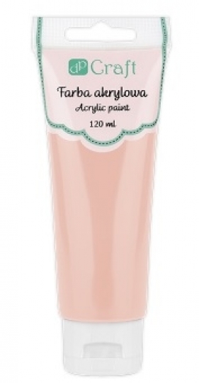 Farba akrylowa, 120 ml - flesh tint (DPFA-052)