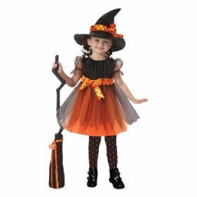 Strój dziecięcy Czarownica z kapeluszem rozm. L