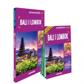 Bali i Lombok light przewodnik + mapa - Adam Nitka, Anna Kalicka