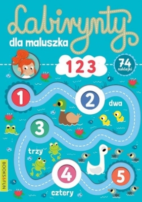 Labirynty dla maluszka 123 - Opracowanie zbiorowe