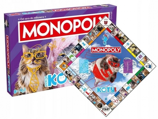 <img src='https://webimage.pl/pics/633/2/d5036905062633.jpg' style='height:440px' /> Monopoly Junior Kittens