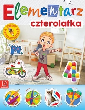 Elementarz 4-latka Świat przedszkolaka (Uszkodzona okładka)