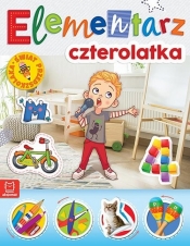 Elementarz 4-latka Świat przedszkolaka (Uszkodzona okładka)