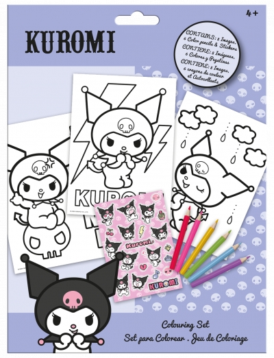 <img src='https://webimage.pl/pics/633/3/d8435507893633.jpg' style='height:440px' /> Zestaw do kolorowania Kuromi KU00018