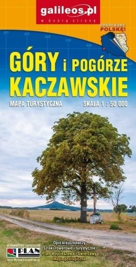 Mapa - Góry i Pogórze Kaczawskie 1: 50 000