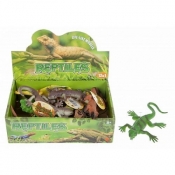 Figurka Mega Creative jaszczurka gumowa, 17cm, mix (454707)