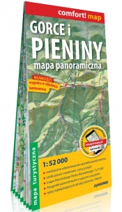 Gorce i Pieniny. Mapa turystyczna; - opracowanie zbiorowe