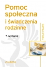 Pomoc społeczna i świadczenia rodzinne