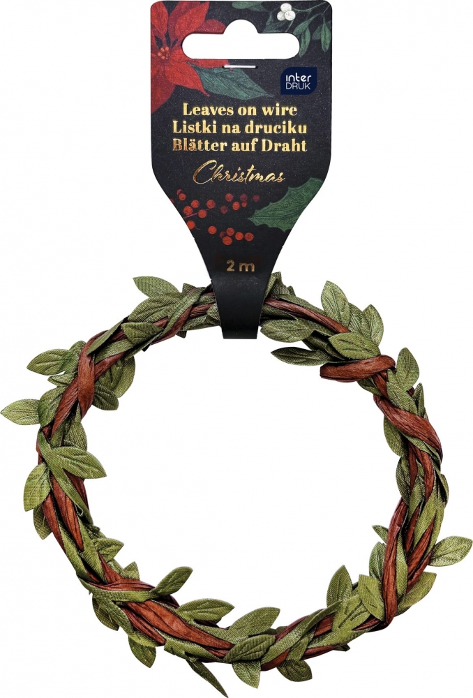 <img src='https://webimage.pl/pics/633/6/dListki_na_druciku_5902277376633.jpg' style='height:440px' /> Listki na druciku 2m - Christmas