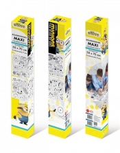 Kolorowanka podłogowa 50x70cm Minionki