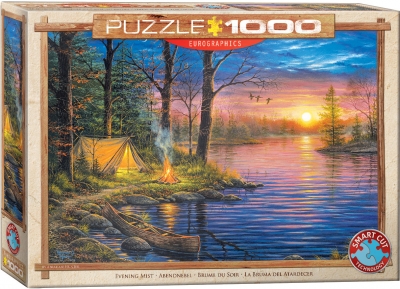 <img src='https://webimage.pl/pics/633/8/d628136608633.jpg' style='height:440px' /> Puzzle 1000 Evening Mist by Abraham Hunter 6000-0863