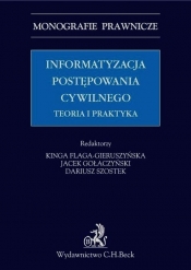Informatyzacja postępowania cywilnego Teoria i praktyka - <br />