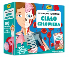 Poznawaj, baw się, odkrywaj. Ciało człowieka. Puzzle + książka