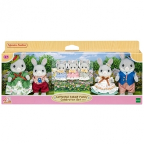 Sylvanian Families Rodzina leśnych królików zestaw świąteczny 5863