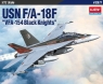 Model plastikowy Samolot USN F/A-18F VFA-154 Black Kinghts 1/72 (12577) od