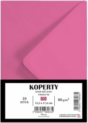 Koperty B6 Barbi róż, 10szt