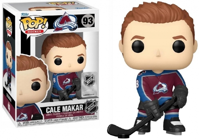 <img src='https://webimage.pl/pics/634/1/d0889698771634.jpg' style='height:440px' /> Figurka Funko Pop nhl avalanche Cale Makar NHL