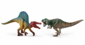 Zestaw Spinosaurus i T-Rex Mini - 41455
