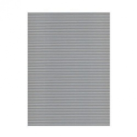 Tektura falista 50x70cm srebrna op. 10szt. (R1726)