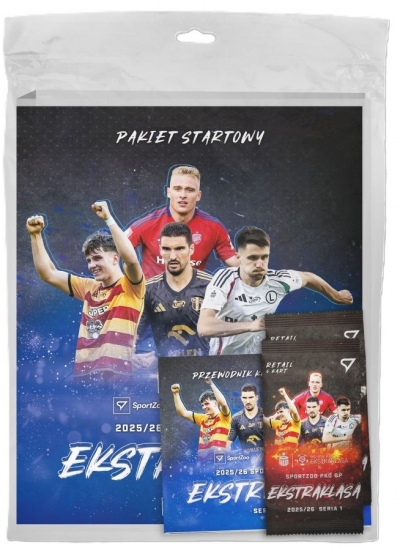 <img src='https://webimage.pl/pics/634/4/d8586024004634.jpg' style='height:440px' /> SportZoo PKO BP Ekstraklasa 2025/26 Seria 1 Starter Pack