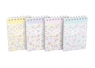 Blok notatnikowy na spirali Oxford Floral A7/70k linia, 1 szt