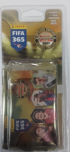 Panini FIFA Update Edition 2017 Blister 4+1