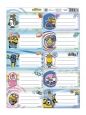 Naklejki na zeszyty Minionki