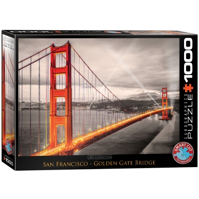 <img src='https://webimage.pl/pics/634/6/d628136106634.jpg' style='height:440px' /> Puzzle 1000 Golden Gate Bridge 6000-0663