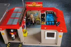 Playmobil Przenośna remiza strażacka (5663)