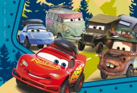 Puzzle podłogowe dwustronne Maxi 24: Disney Auta