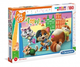 Puzzle SuperColor 180: Koty (29763)