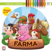 Koloruję i naklejam. Farma - Opracowanie zbiorowe