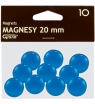 Magnesy Grand 20 mm niebieskie op. 10 sztuk