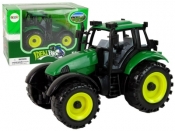 Traktor z otwieraną maską zielony