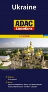 Ukraine. ADAC LanderKarte 1:750 000