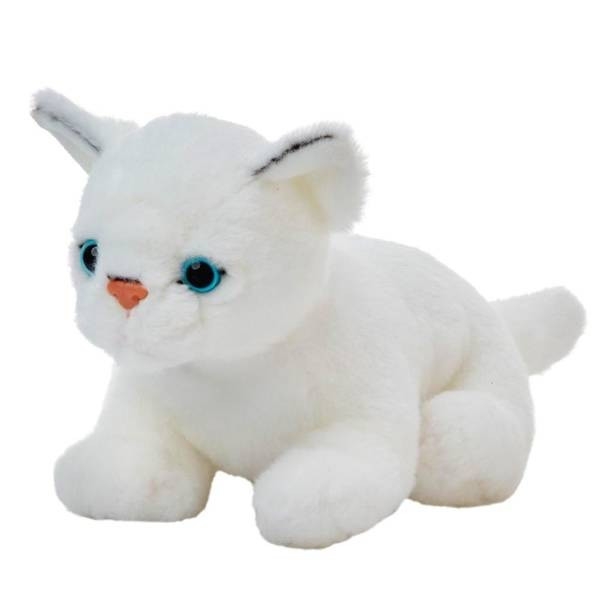Maskotka Kot biały 30 cm (13844)