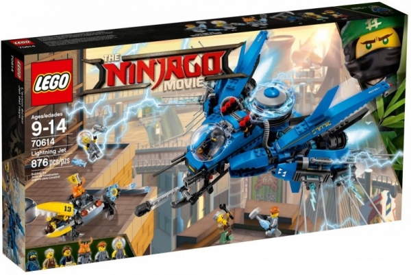 Ninjago Odrzutowiec Błyskawica (70614)