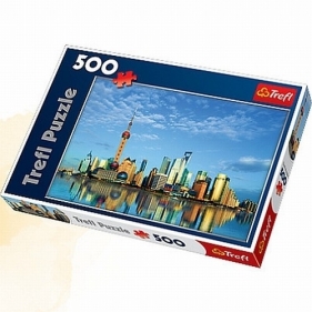 Puzzle 500 elementów Szanghaj Chiny (37163)