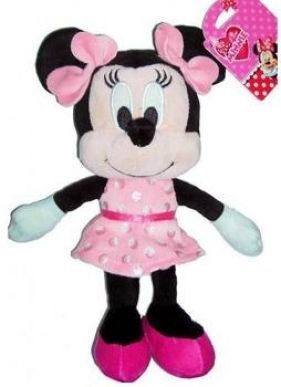 Maskotka Minnie w pastelowej sukience 20 cm