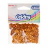 Cekiny błyszczące miedziane 8mm 10g