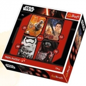 Dobrzy kontra źli - puzzle 4w1 (34263)