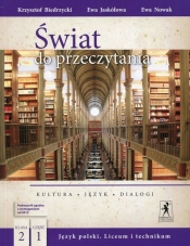 Świat do przeczytania 2 Podręcznik Część 1 - Ewa Jaskółowa